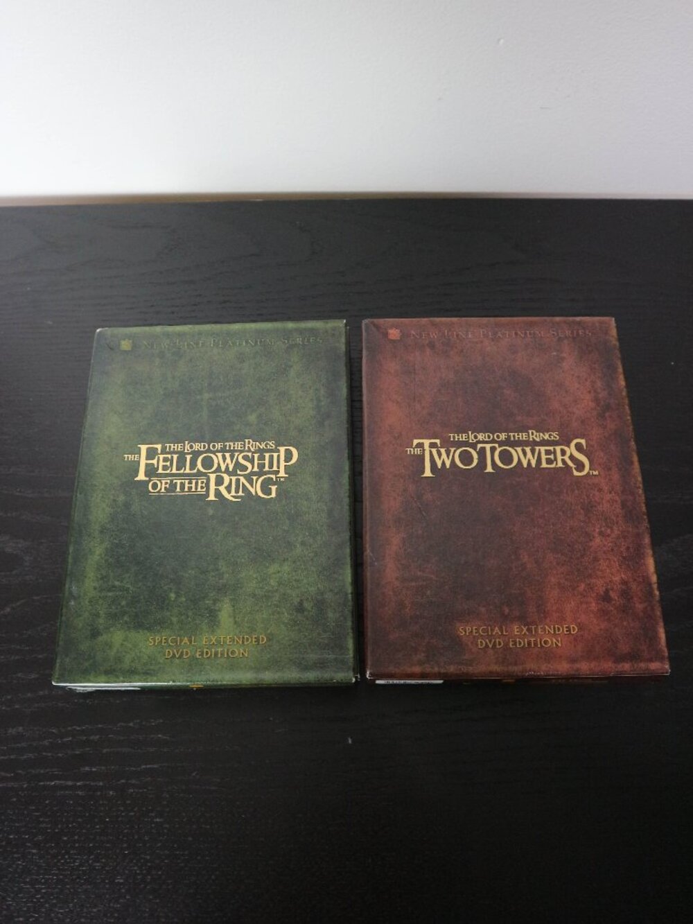 Lord of the Rings 1-2 Fellowship of the RIng and The Two Towers Extended Edition